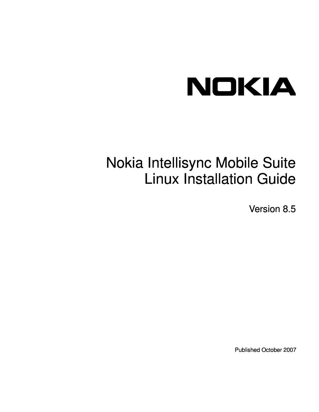 Nokia 8.5 manual Version, Published October 