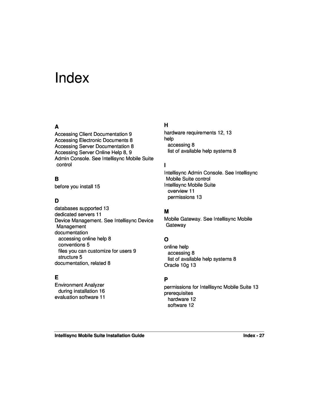 Nokia 8.5 manual Index 