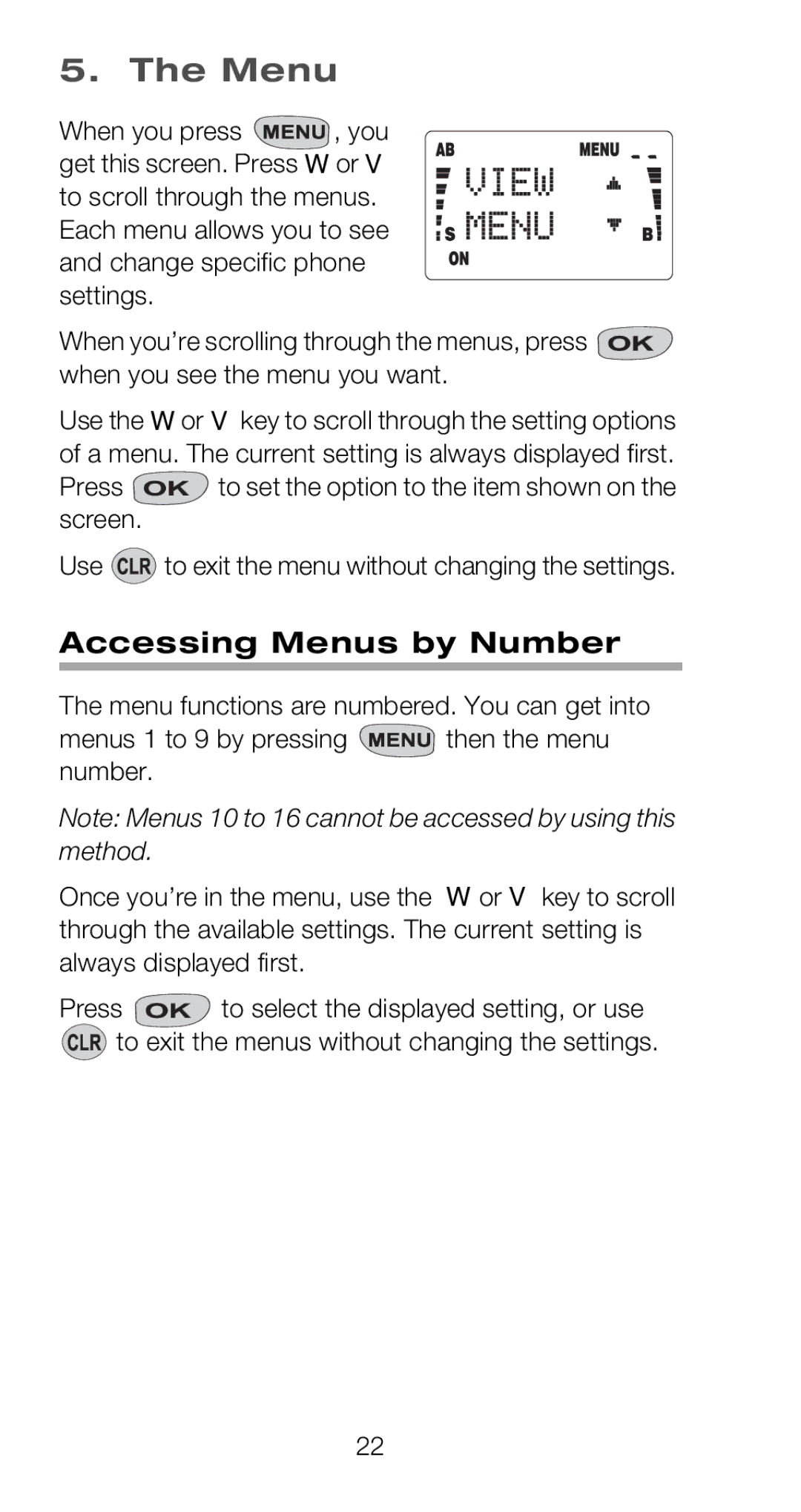 Nokia 918 owner manual Accessing Menus by Number 