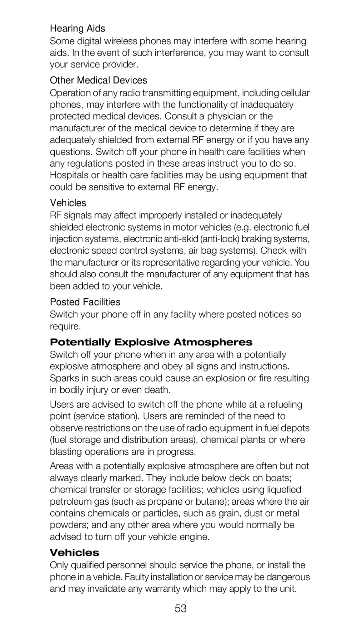 Nokia 918 owner manual Posted Facilities 