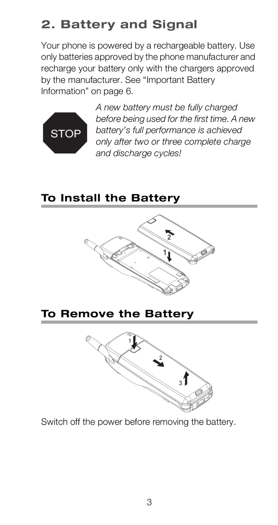 Nokia 918 owner manual Battery and Signal, To Install the Battery To Remove the Battery 