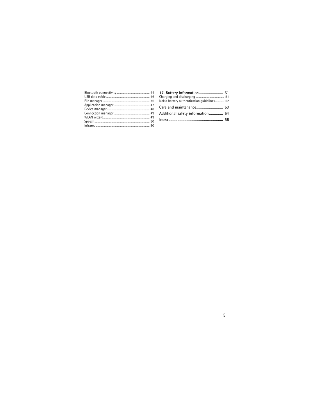 Nokia 9210644 manual Bluetooth connectivity 