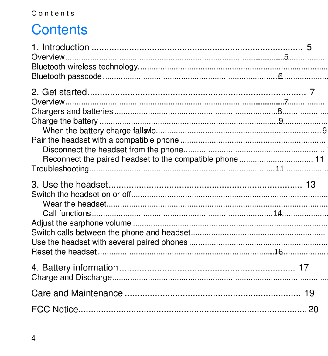 Nokia 9232254 manual Contents 