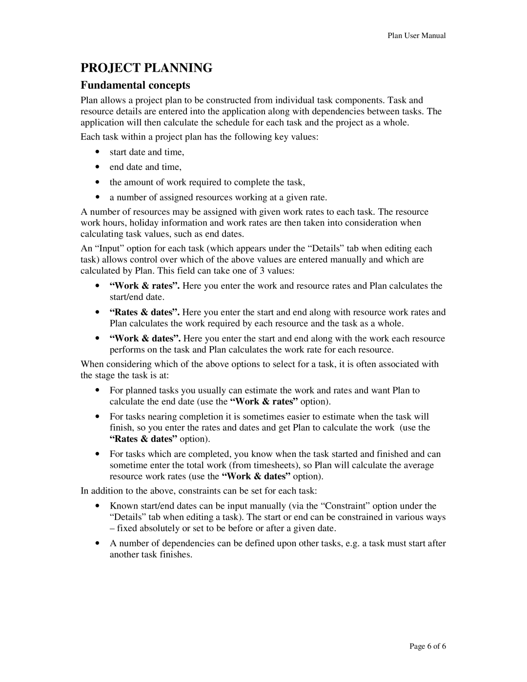 Nokia 9XXX user manual Project Planning, Fundamental concepts 