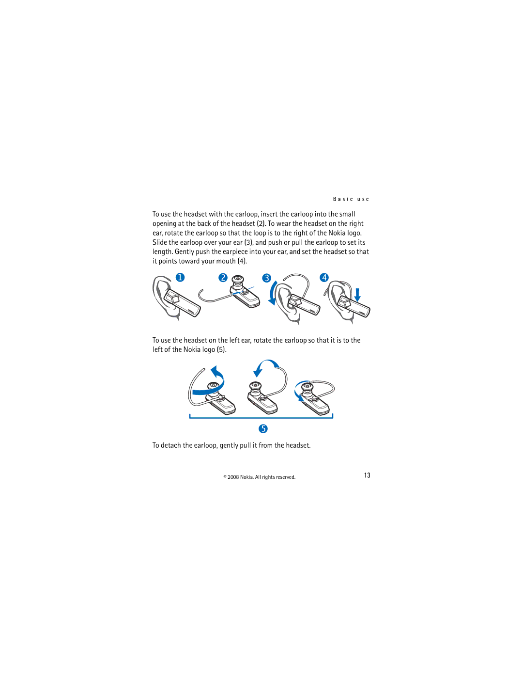 Nokia BH-703 manual S i c u s e 