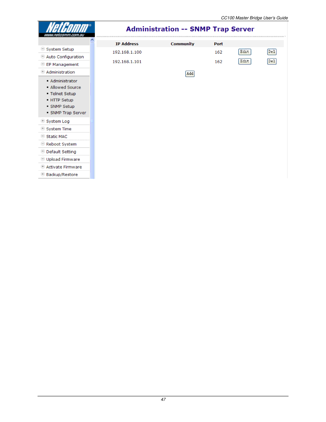 Nokia manual CC100 Master Bridge User’s Guide 