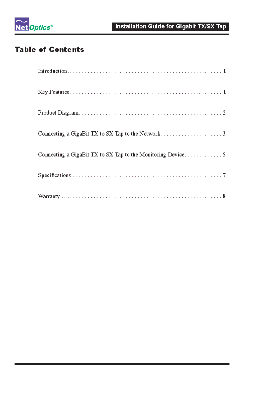 Nokia CVT-GCU/SX manual Table of Contents 