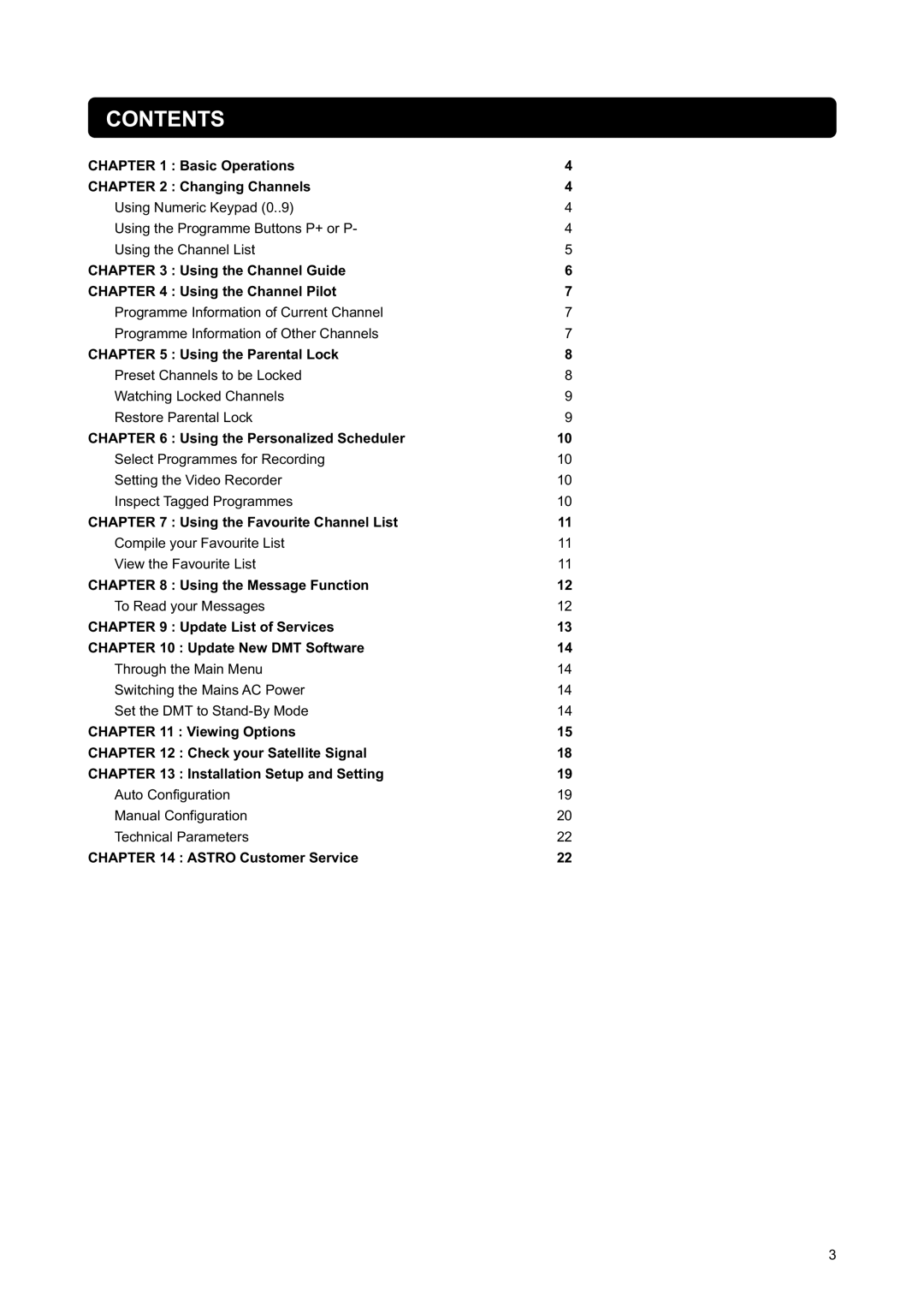 Nokia DIGITAL MULTIMEDIA TERMINAL owner manual Contents 