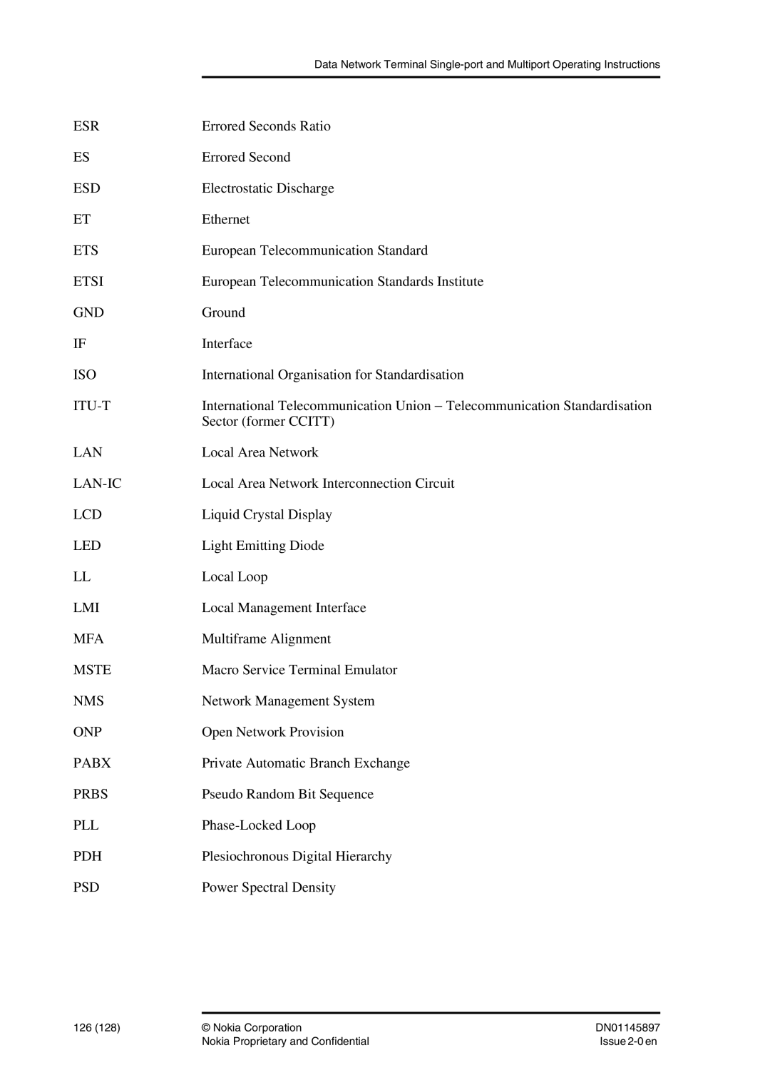 Nokia DNT2Mi sp/mp user manual Esr 