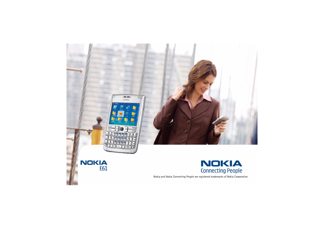 Nokia E61 manual 