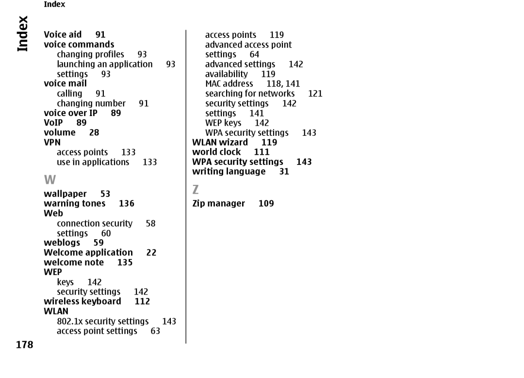 Nokia E66 manual 178 