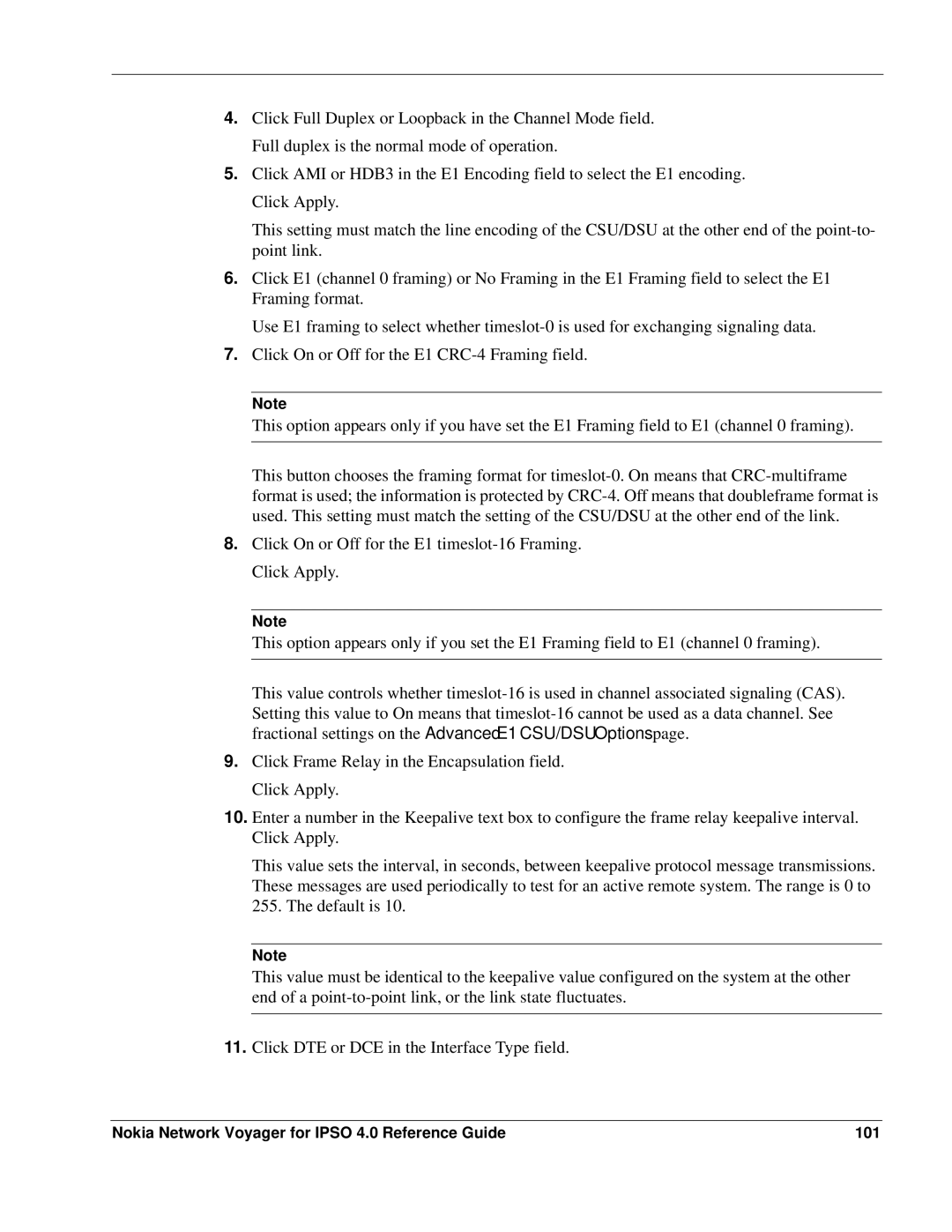 Nokia IPSO 4.0 manual Nokia Network Voyager for Ipso 4.0 Reference Guide 101 