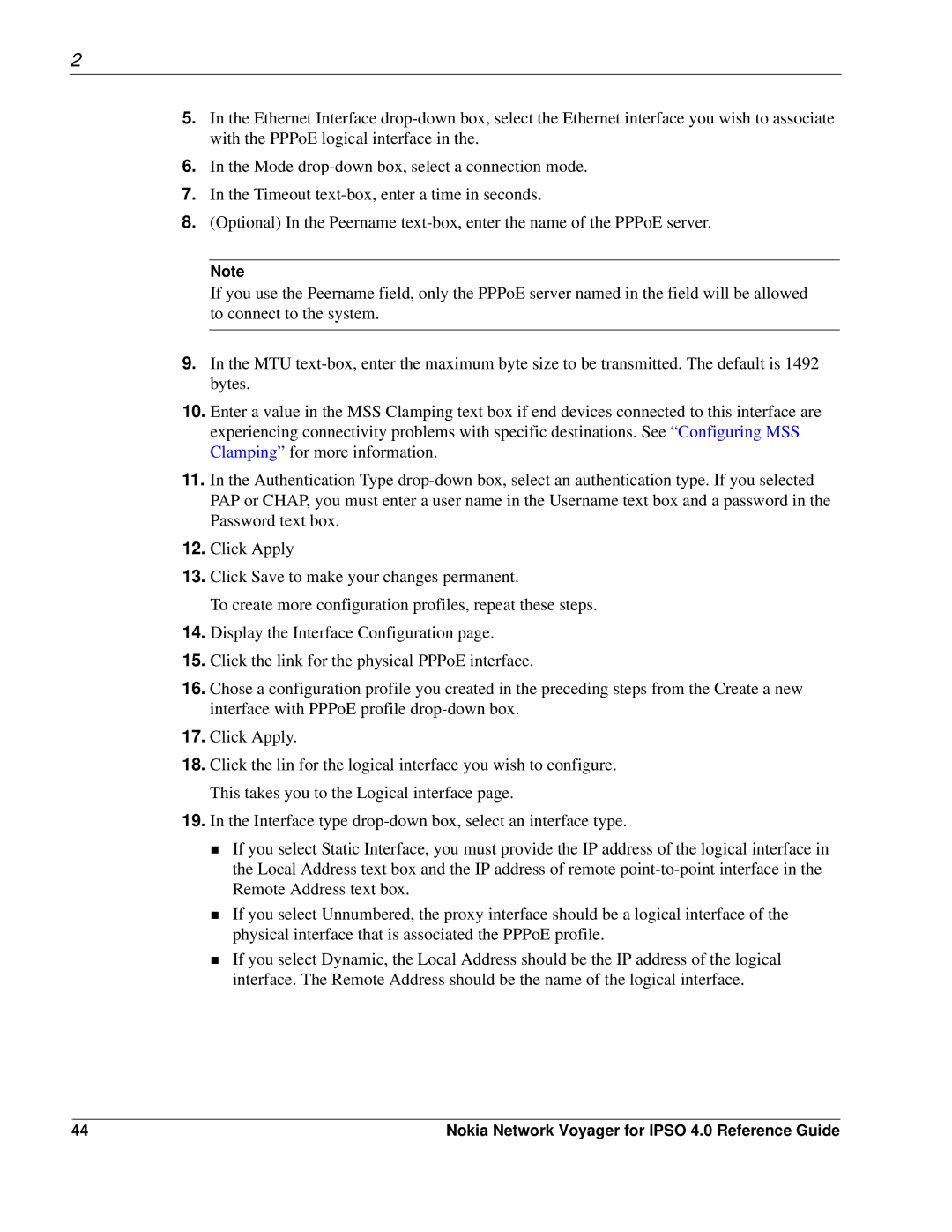 Nokia IPSO 4.0 manual Nokia Network Voyager for Ipso 4.0 Reference Guide 