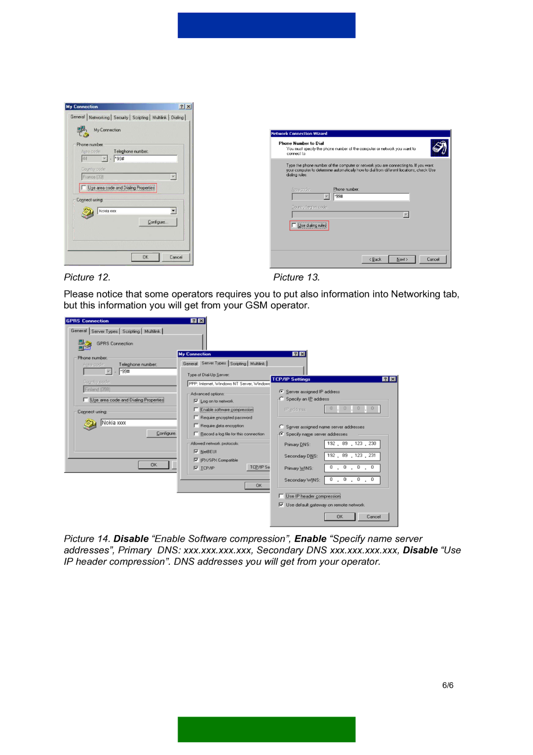 Nokia Nokia 6100 manual Picture 