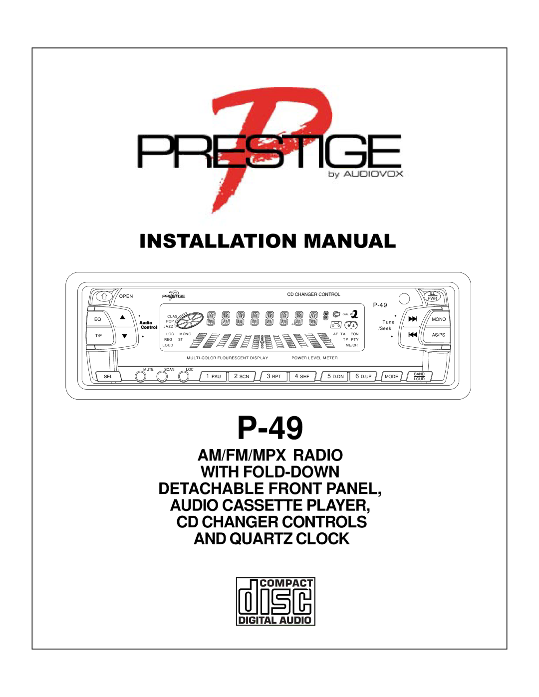 Nokia P-49 installation manual Installation Manual 