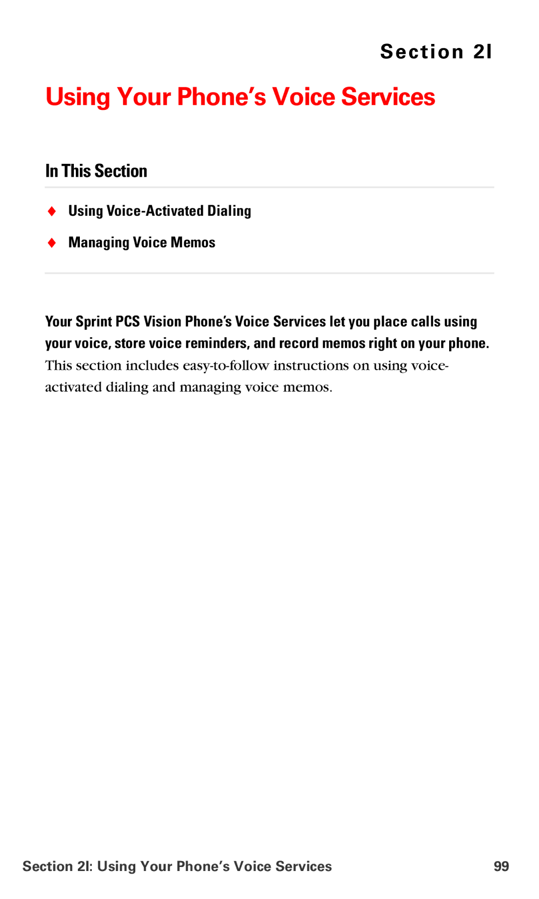 Nokia PM 3205 manual Using Your Phone’s Voice Services, Using Voice-Activated Dialing Managing Voice Memos 