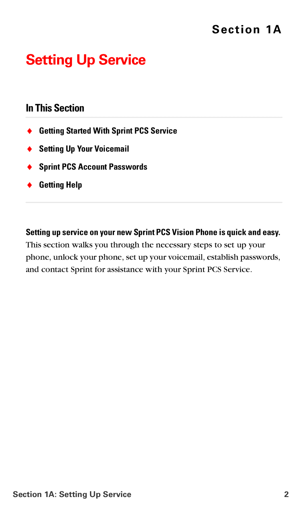 Nokia PM 3205 manual Setting Up Service 