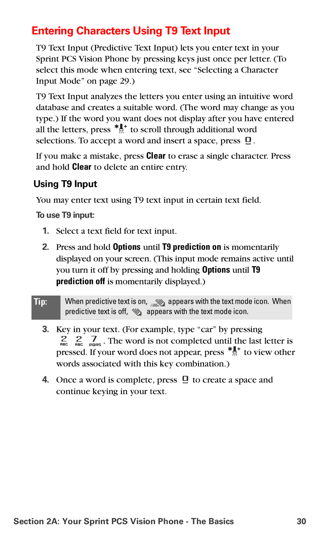 Nokia PM 3205 manual Entering Characters Using T9 Text Input, Using T9 Input, To use T9 input 