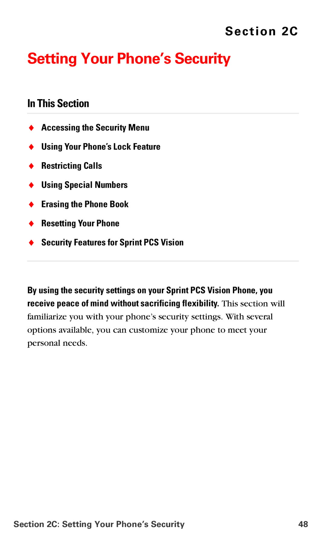 Nokia PM 3205 manual Setting Your Phone’s Security 