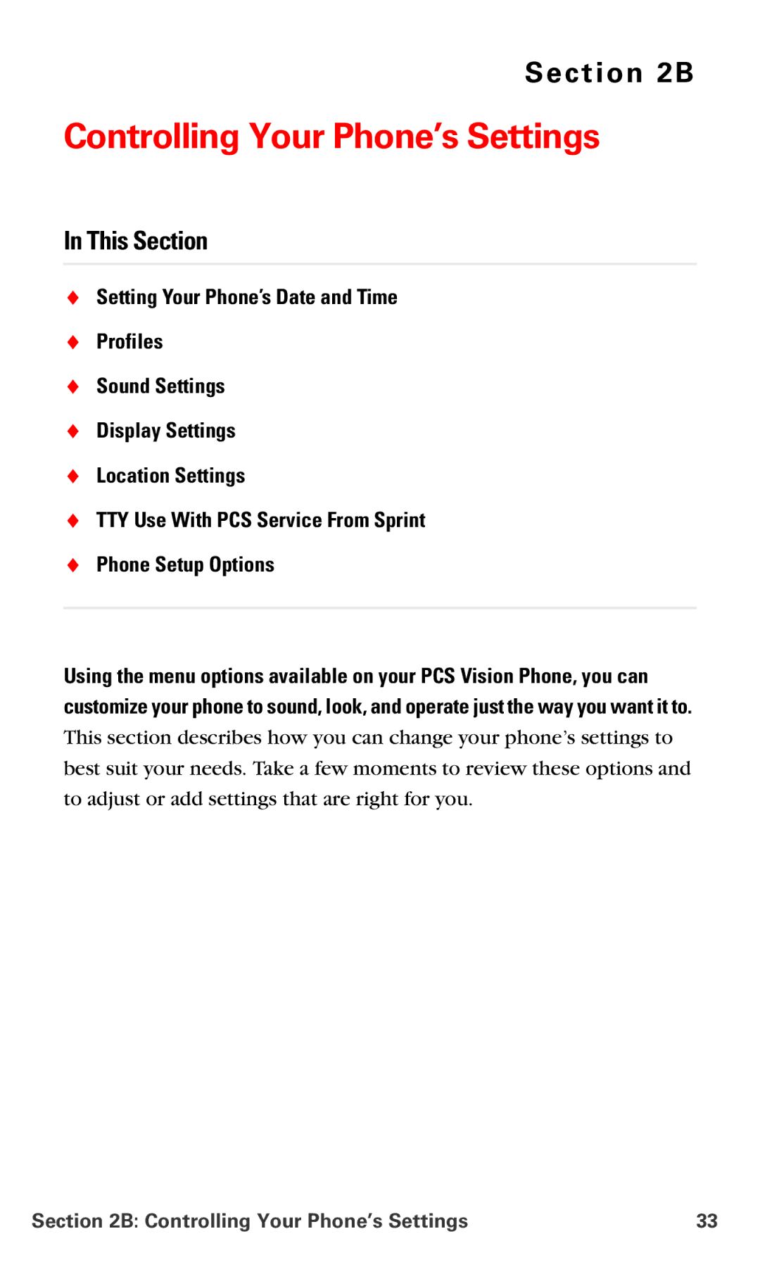 Nokia PM-6225 manual Controlling Your Phone’s Settings 