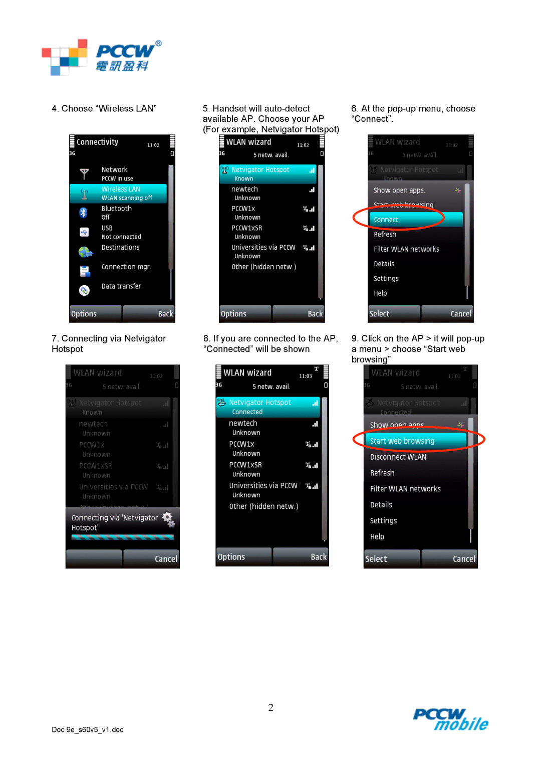 Nokia S60 v5 manual Doc 9es60v5v1.doc 