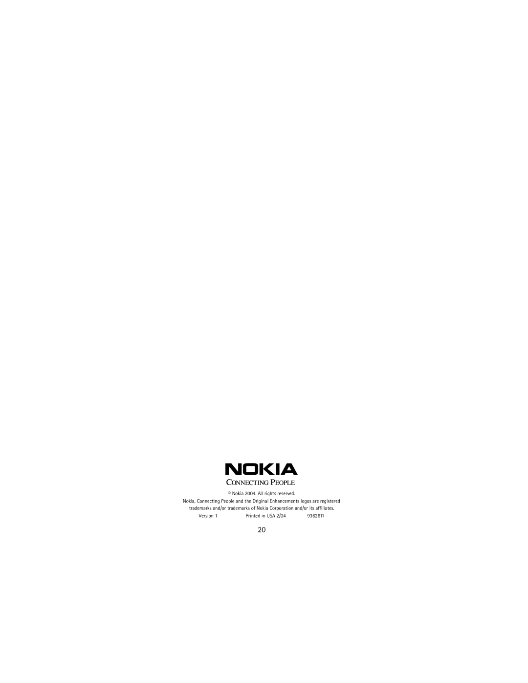 Nokia SU-4 manual 