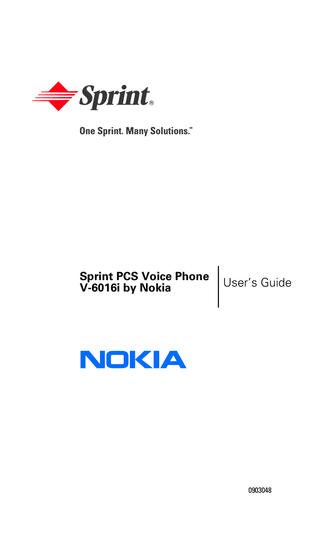 Nokia V-6016i manual User’s Guide 