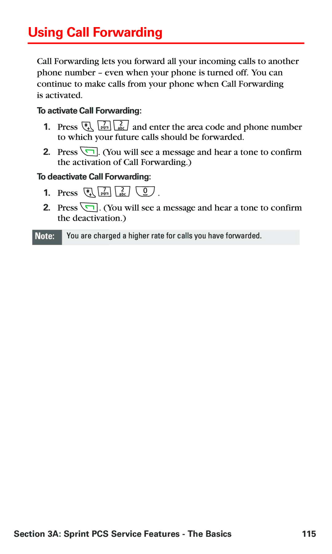 Nokia V-6016i manual Using Call Forwarding, To activate Call Forwarding, To deactivate Call Forwarding 