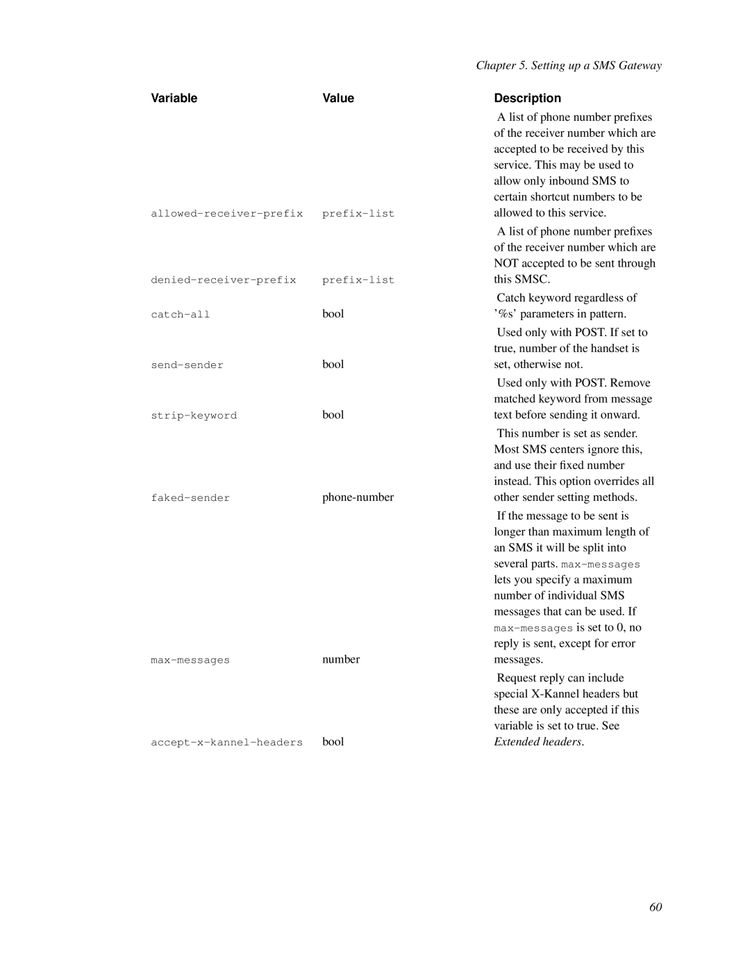 Nokia WAP and SMS gateway manual Service. This may be used to, Allow only inbound SMS to, Certain shortcut numbers to be 