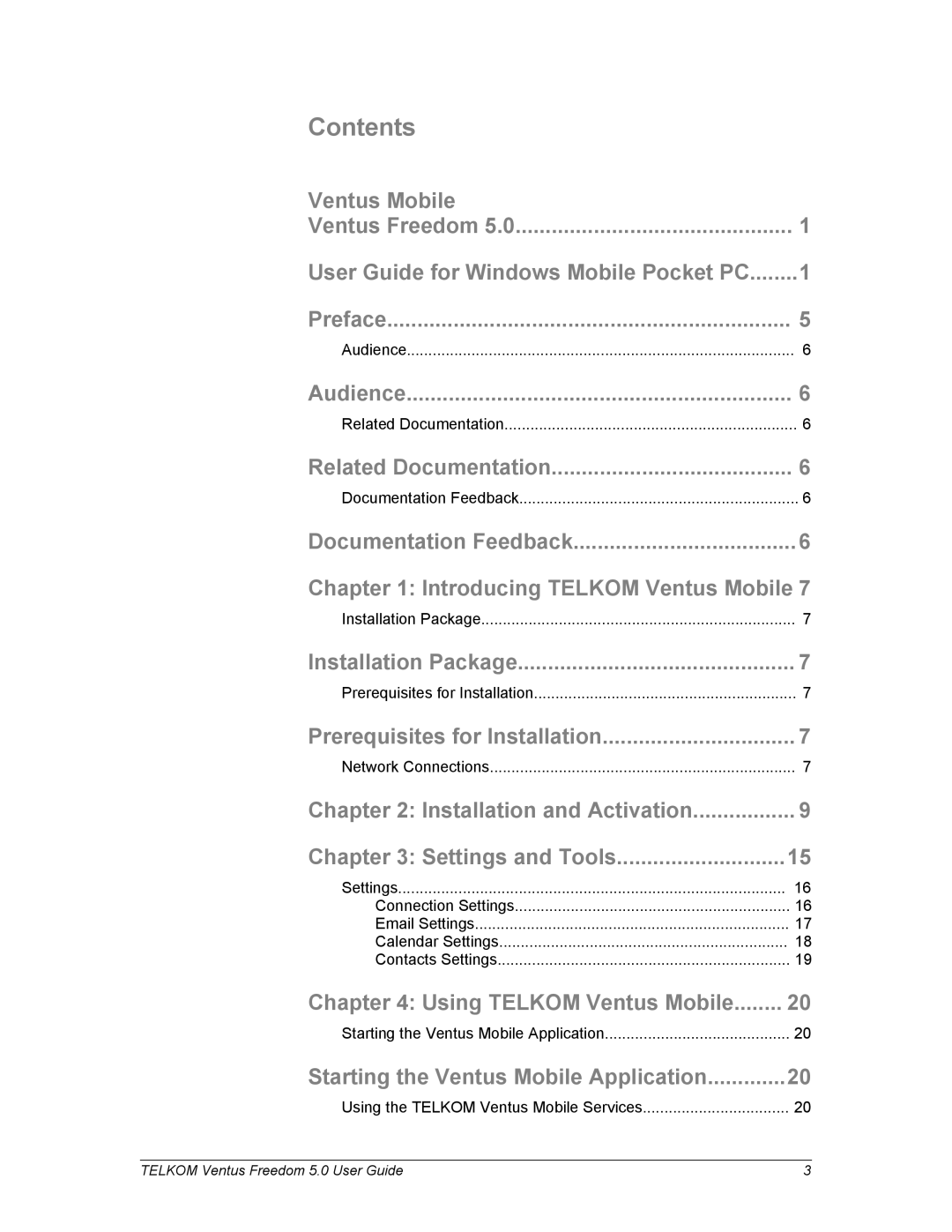 Nokia Windows Mobile Pocket PC manual Contents 