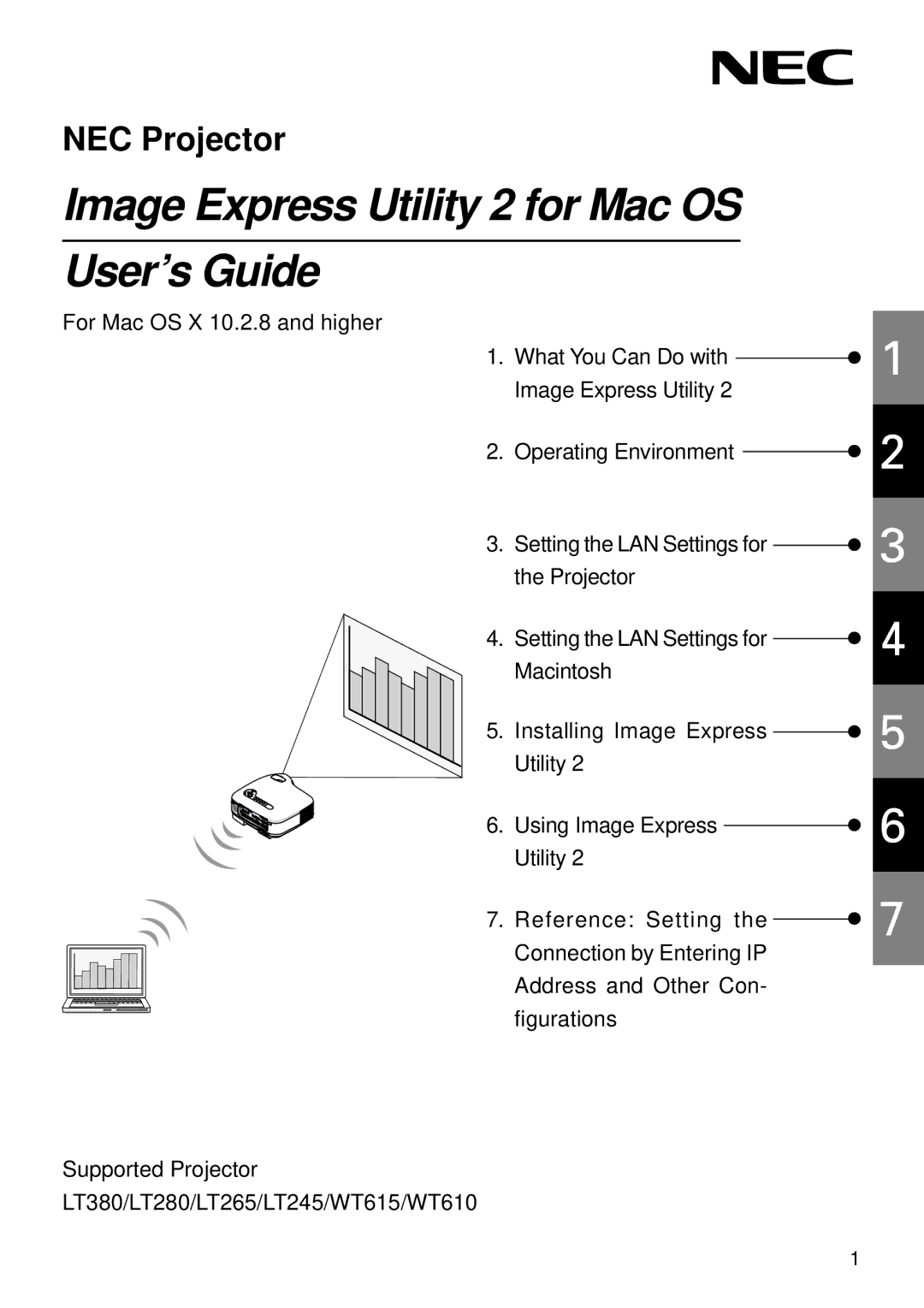 Nokia WT615, WT610, LT380, LT265, LT245, LT280 manual Image Express Utility 2 for Mac OS User’s Guide 