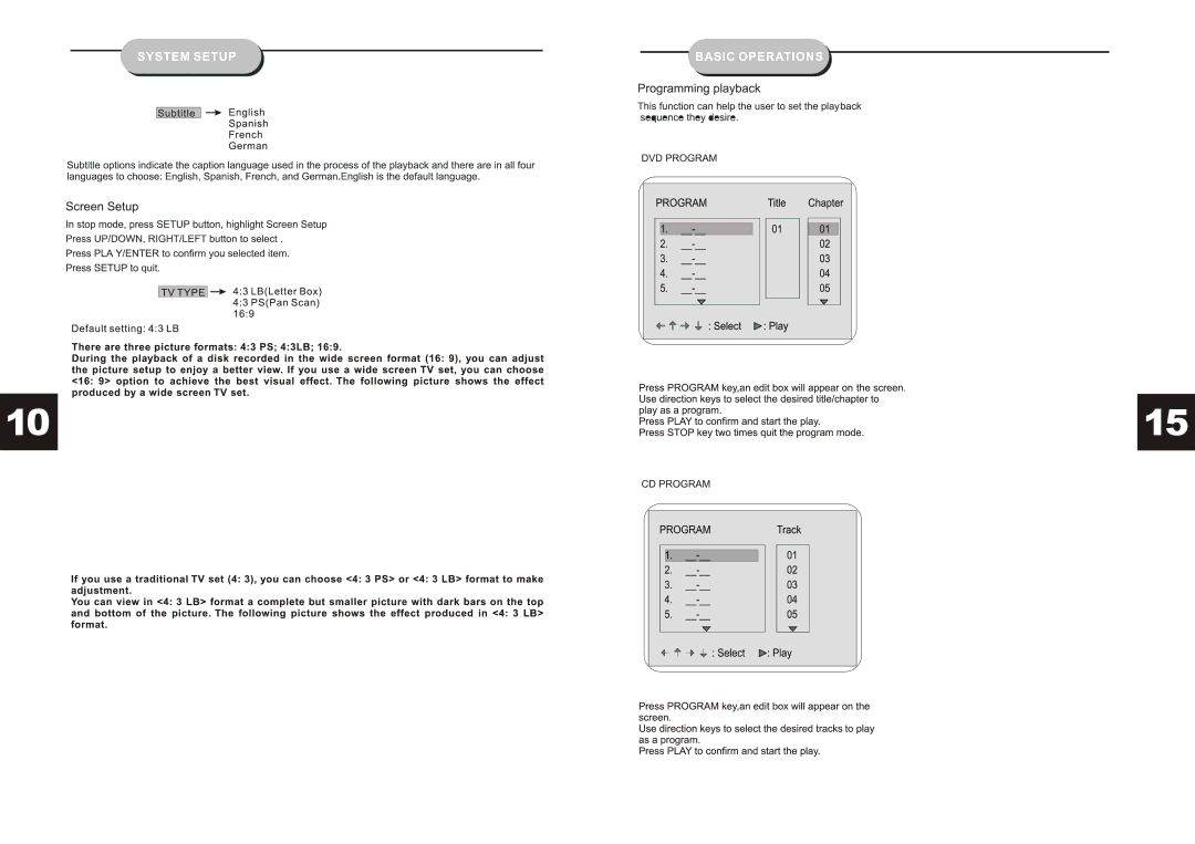 Norcent Technologies DP315 manual 