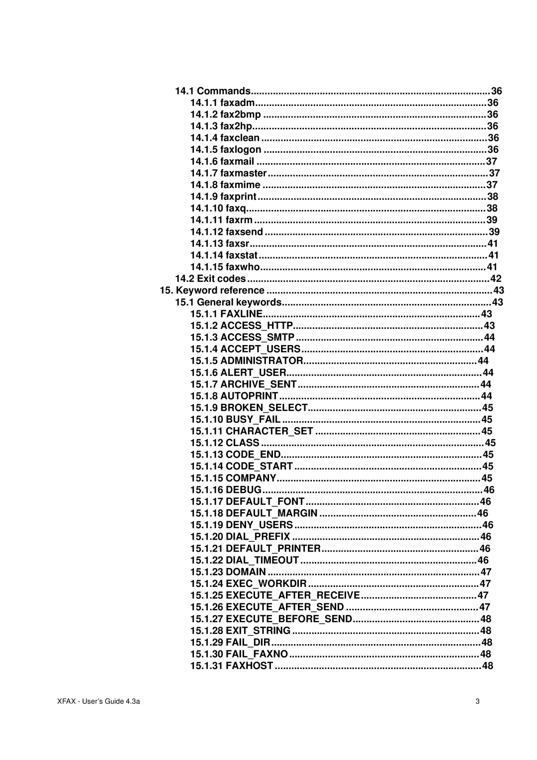 Nordic Star Products 4.3A manual Characterset, Defaultfont Defaultmargin, Dialprefix Defaultprinter Dialtimeout 