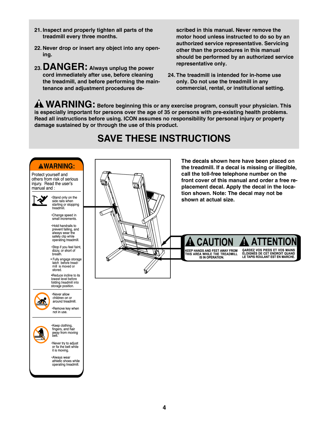 NordicTrack 0603.0 user manual 