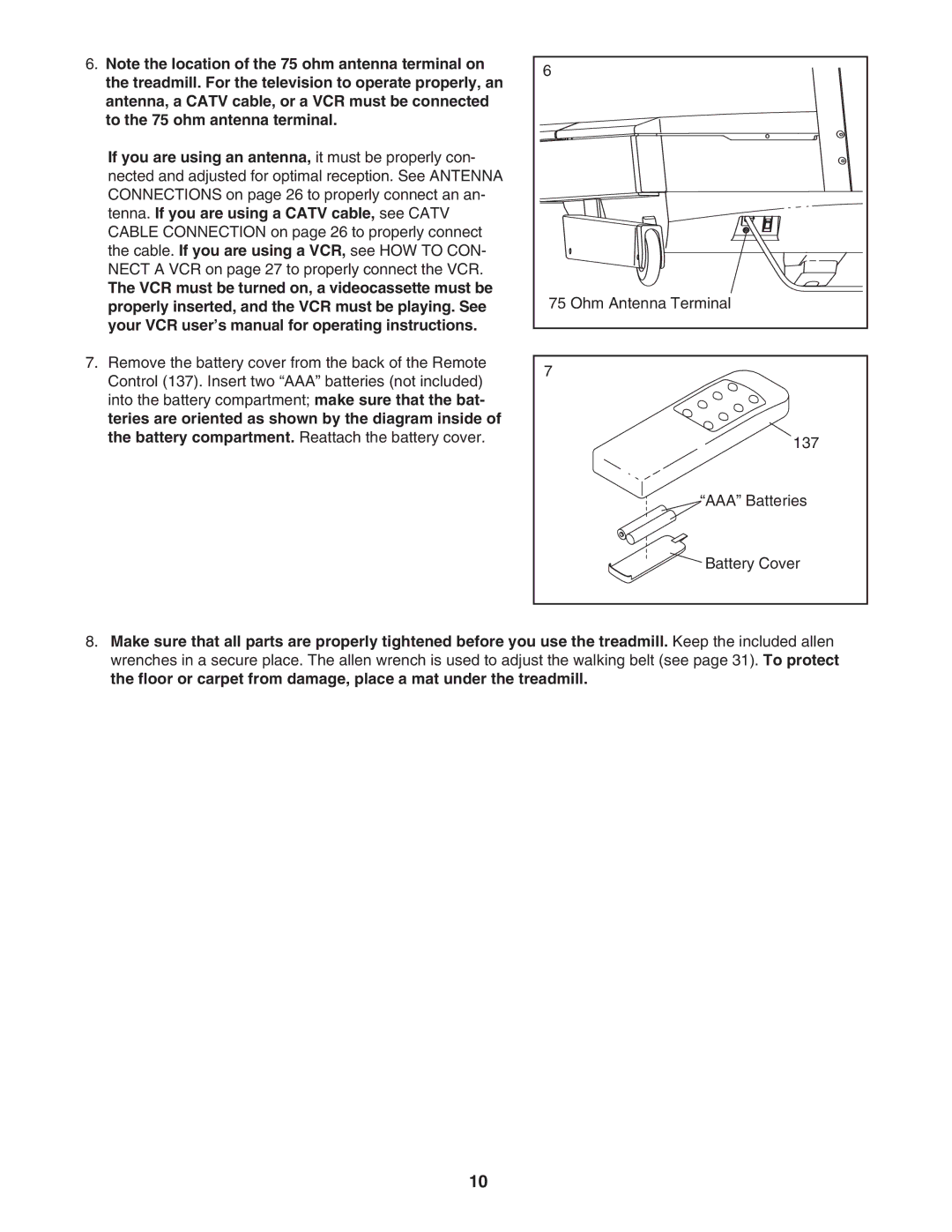 NordicTrack 30505.0 user manual 