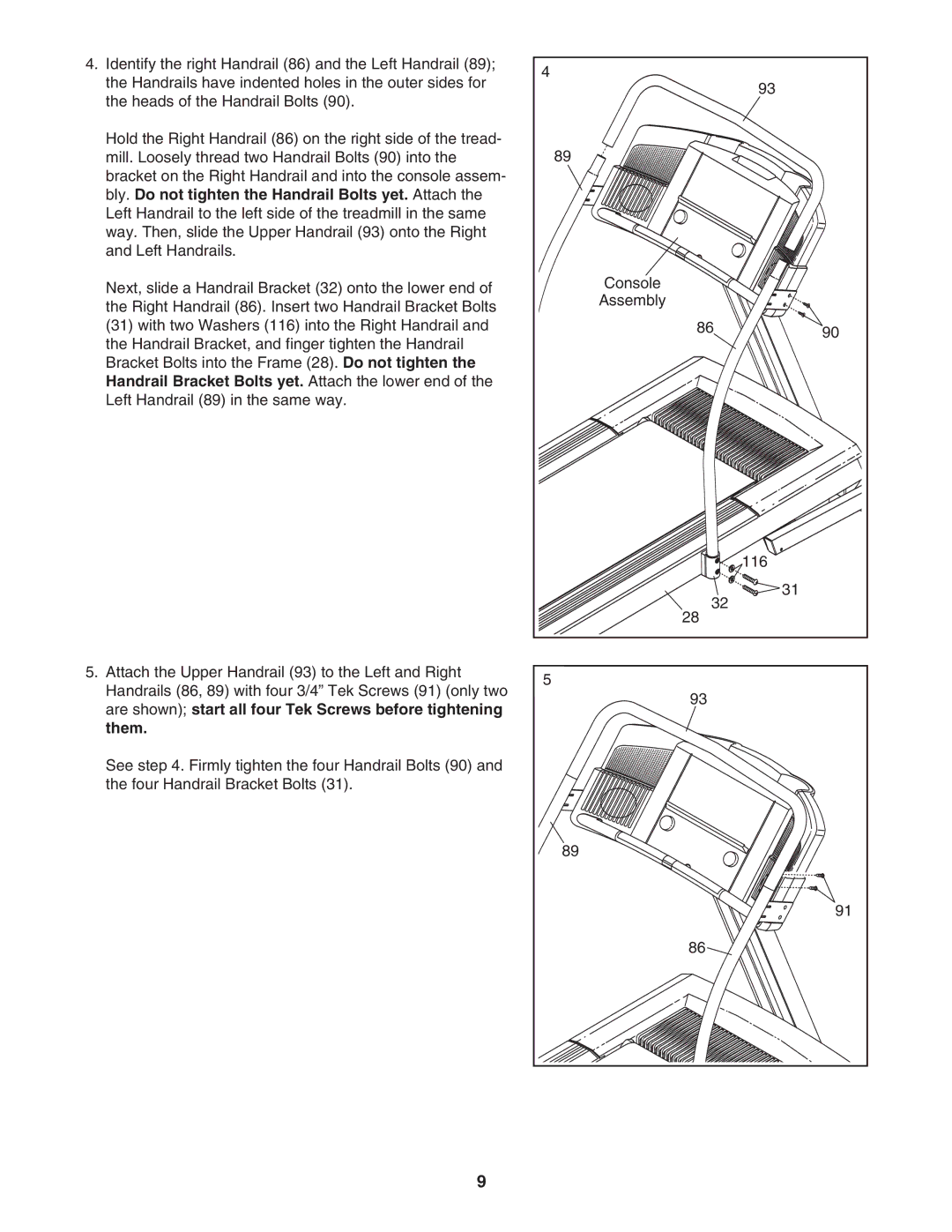 NordicTrack 30505.0 user manual 