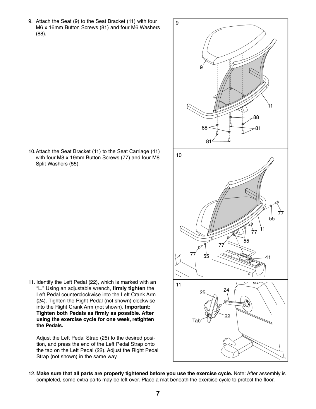 NordicTrack 30507.0 user manual 