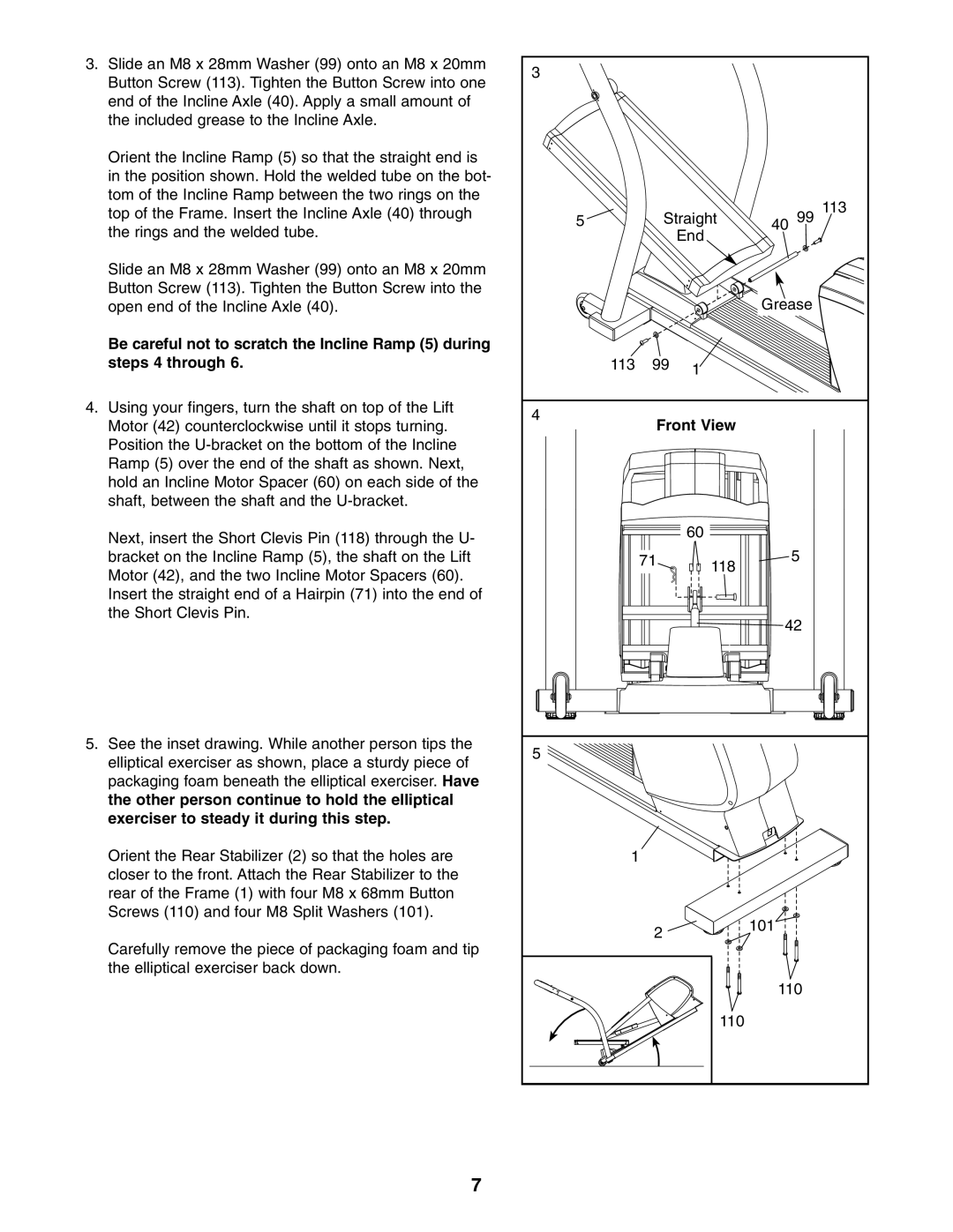 NordicTrack 30508.0 user manual 118 101 110 