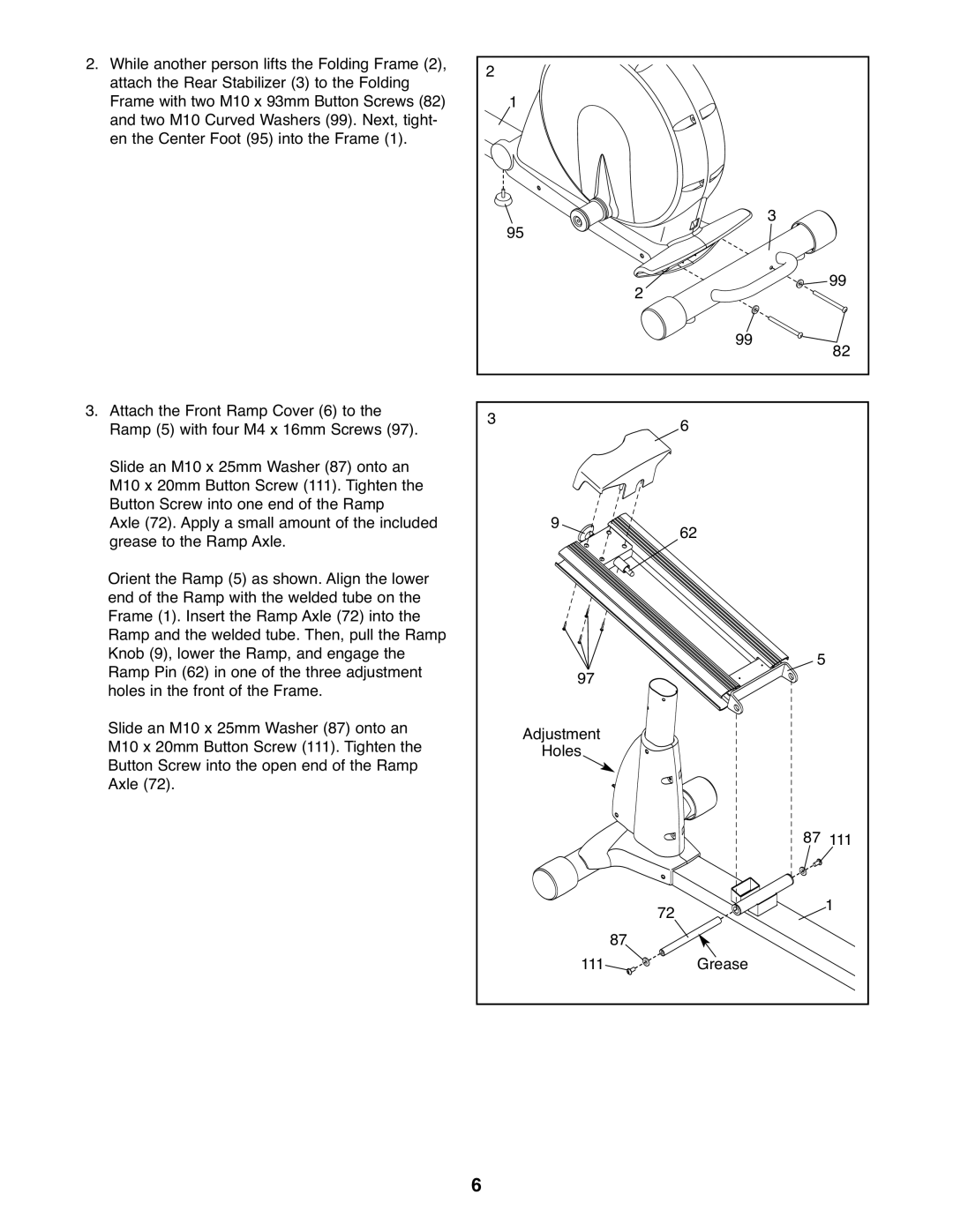 NordicTrack 30725.0 user manual Grease 