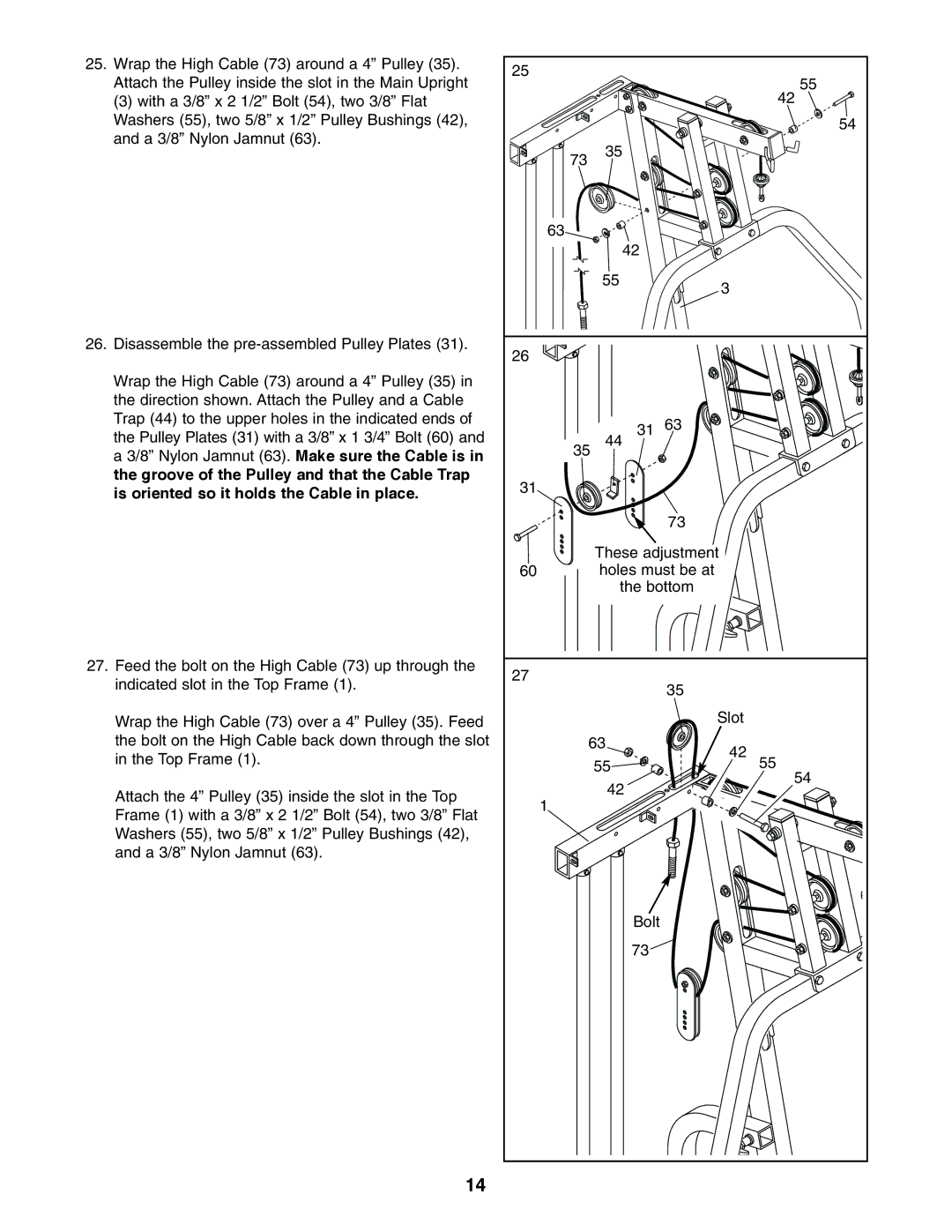 NordicTrack 831.159760 user manual 