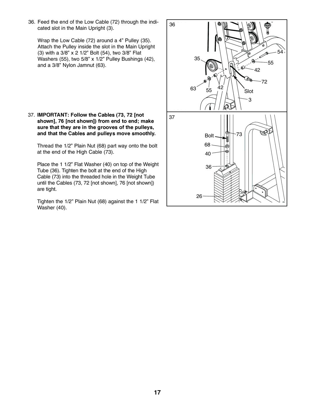 NordicTrack 831.159760 user manual 