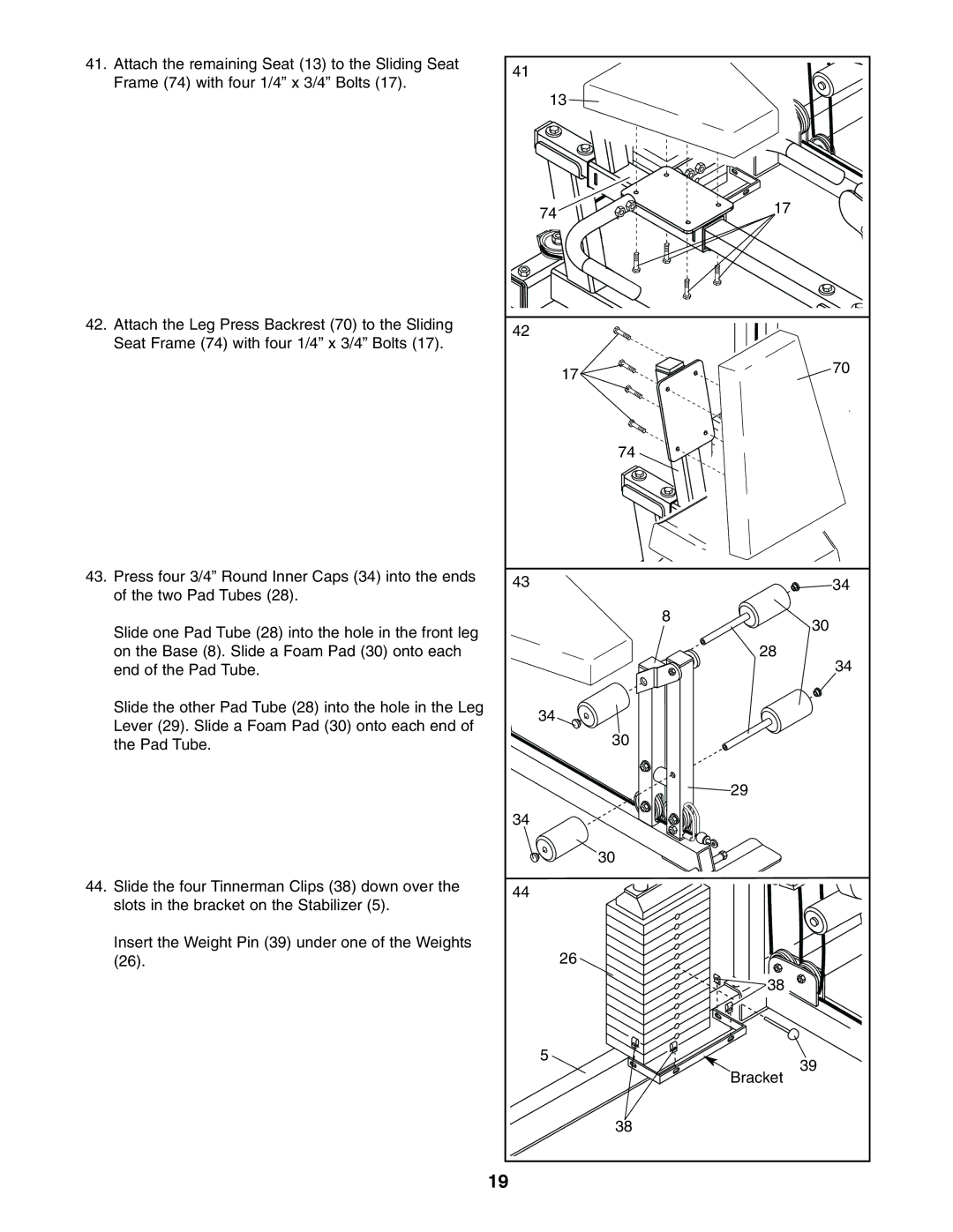 NordicTrack 831.159760 user manual 