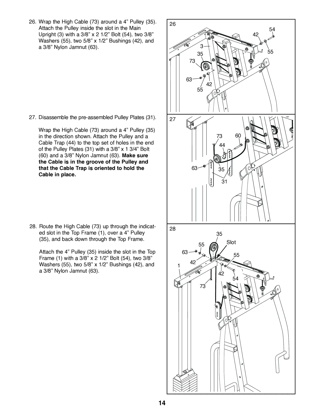 NordicTrack 831.159770 user manual 