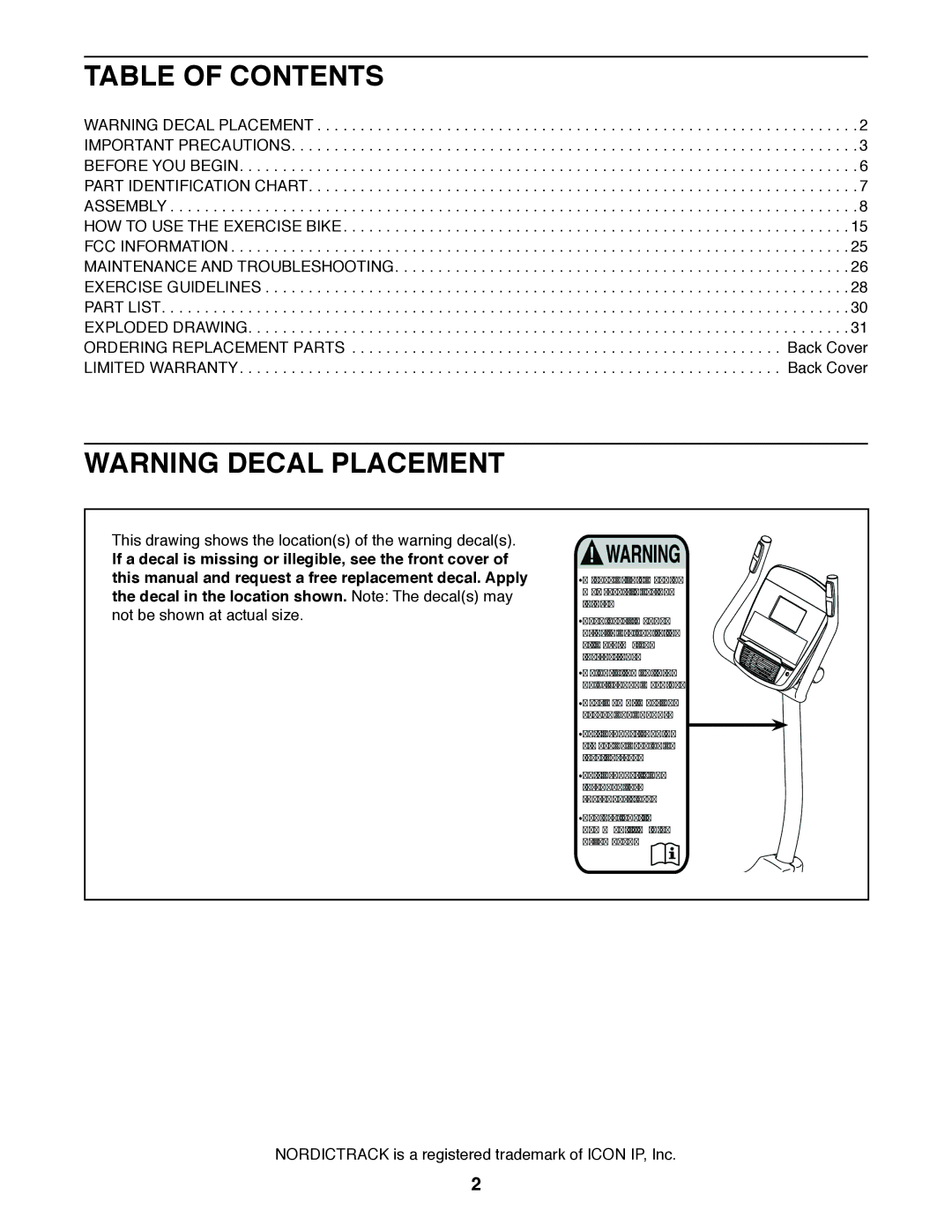 NordicTrack 831.21913.0 manual #&.Q&+.,#, $-V&W#+*&R*+##, +1$&.%&1K+&$&0$,*&#O%4, H5PIQPRQS&#&&%L#$%%J&$J%-T&13&Q5H&UV&+04 