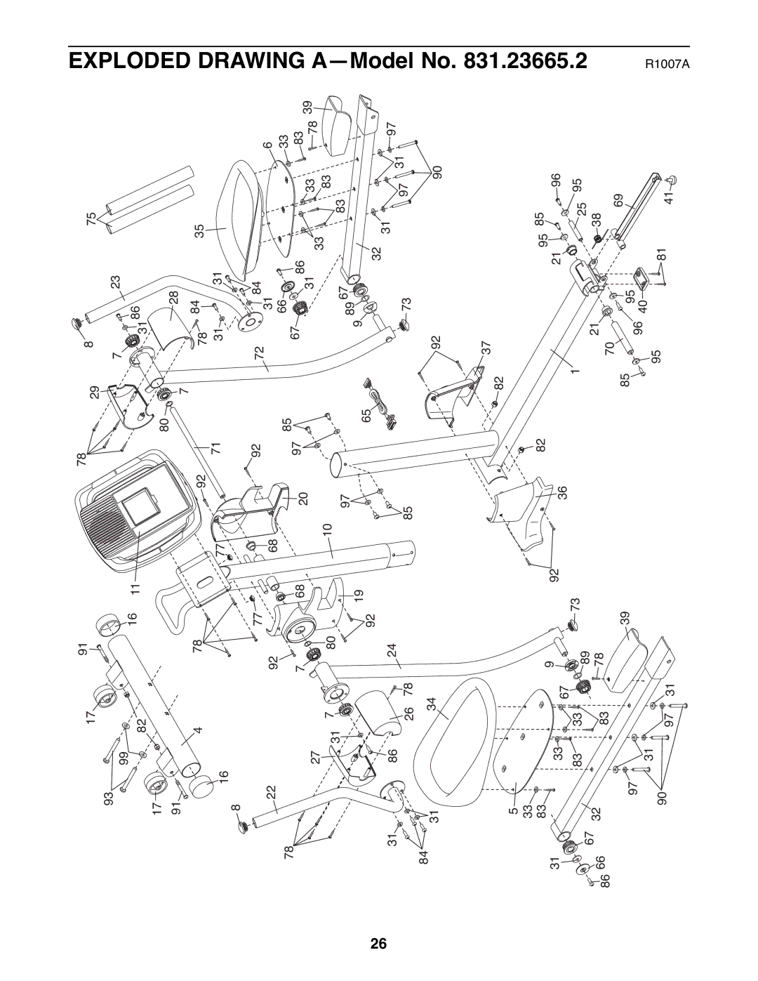 NordicTrack 831.23665.2 user manual 7892 