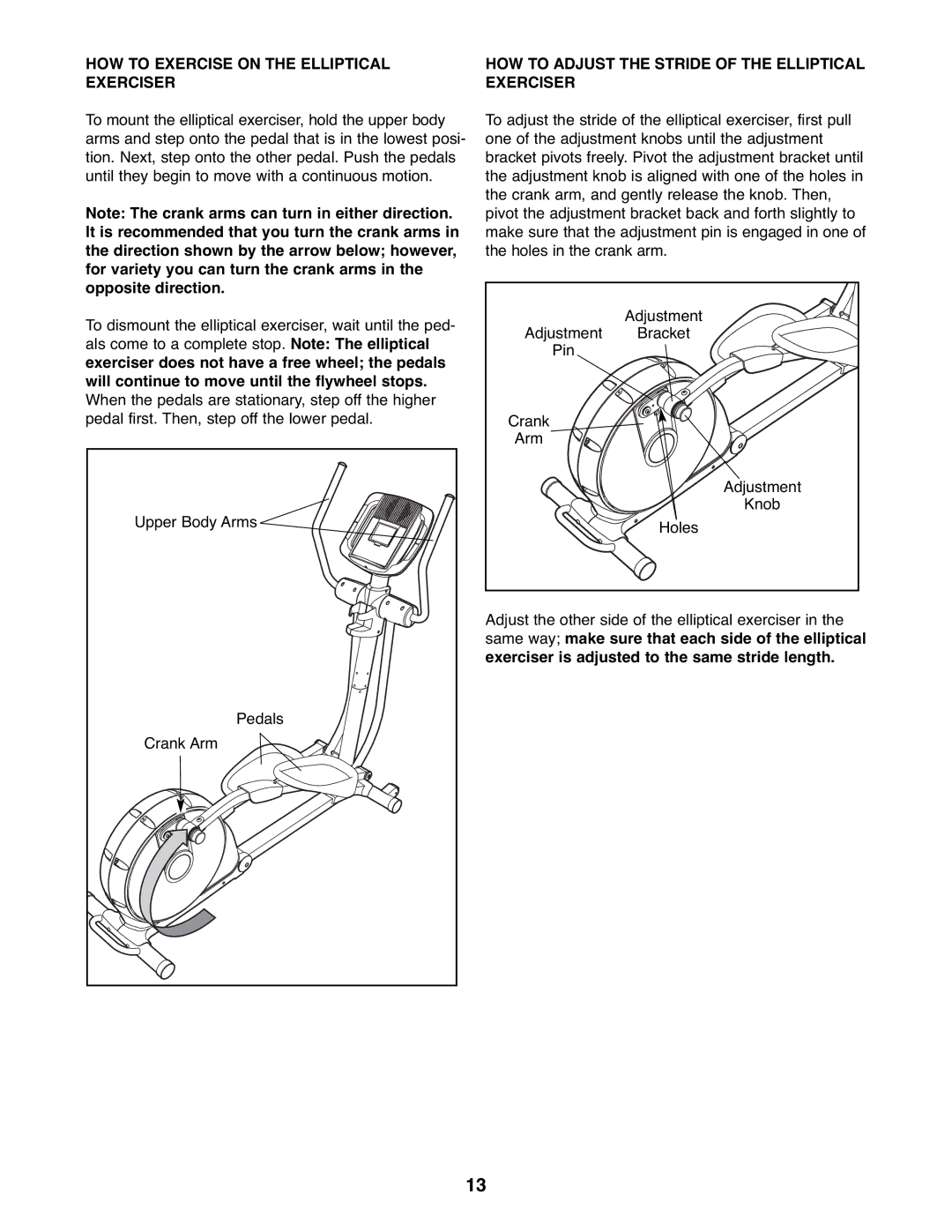 NordicTrack 831.23765.1 user manual 