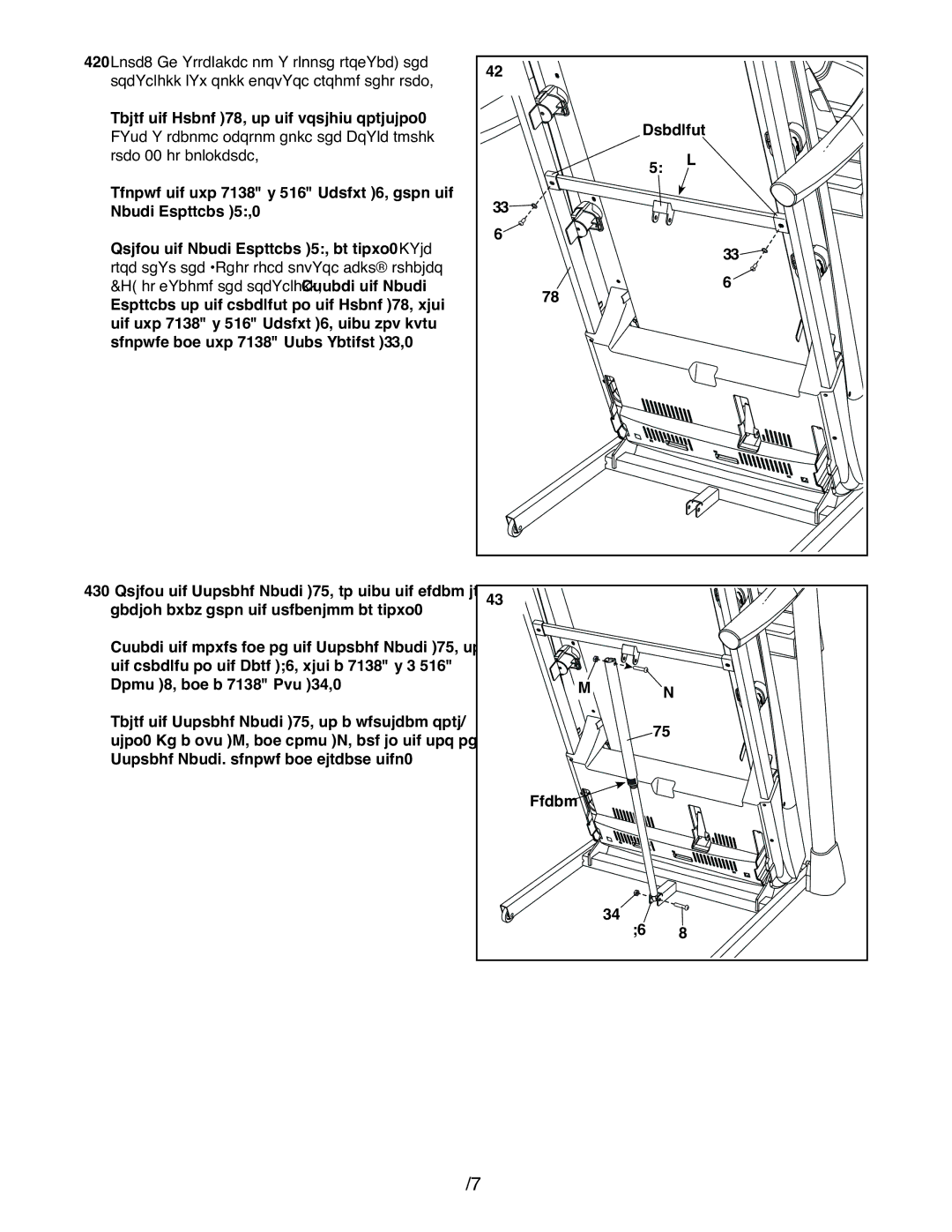 NordicTrack 831_24990.0 manual $&-Y#/1 