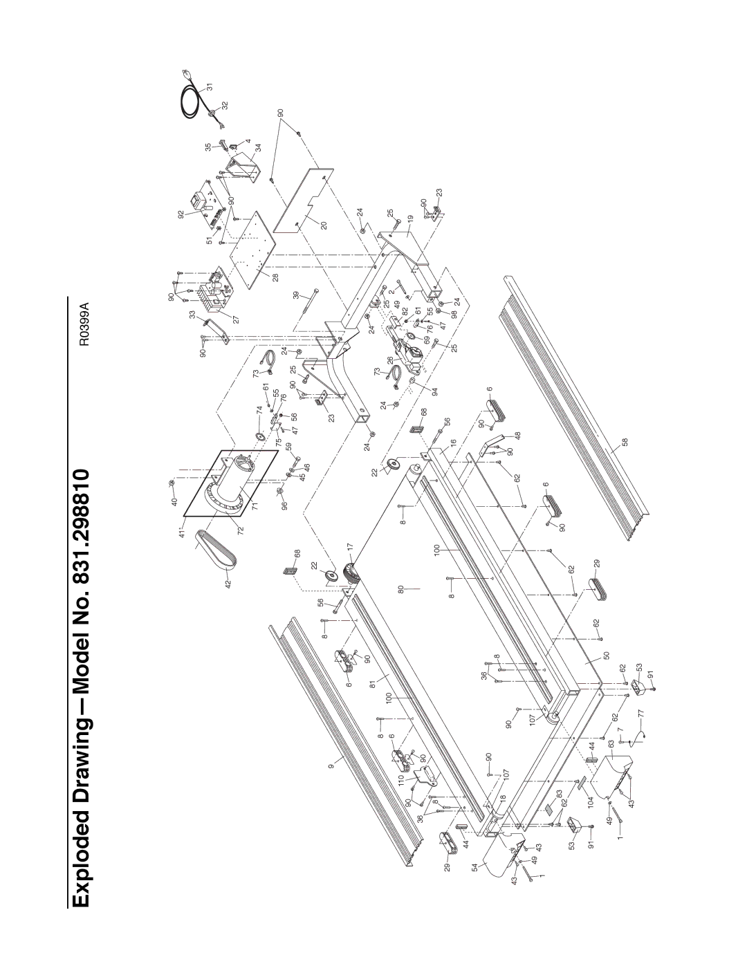 NordicTrack 831.298810 user manual 100 110 107 104 