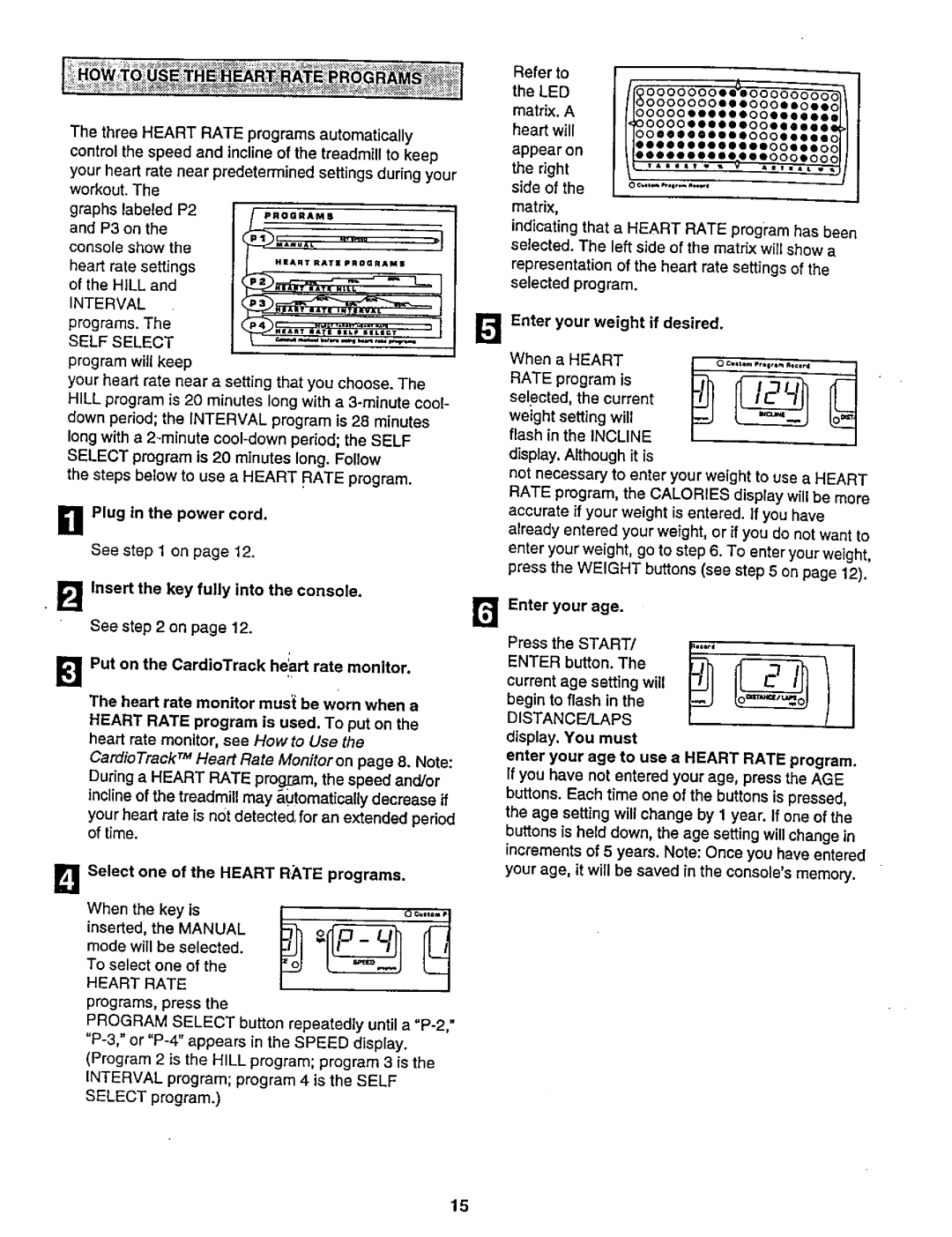 NordicTrack 831.29882 user manual Distance/Laps 