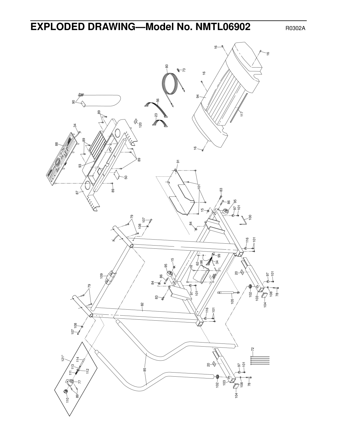 NordicTrack CMX500 user manual NMTL06902 